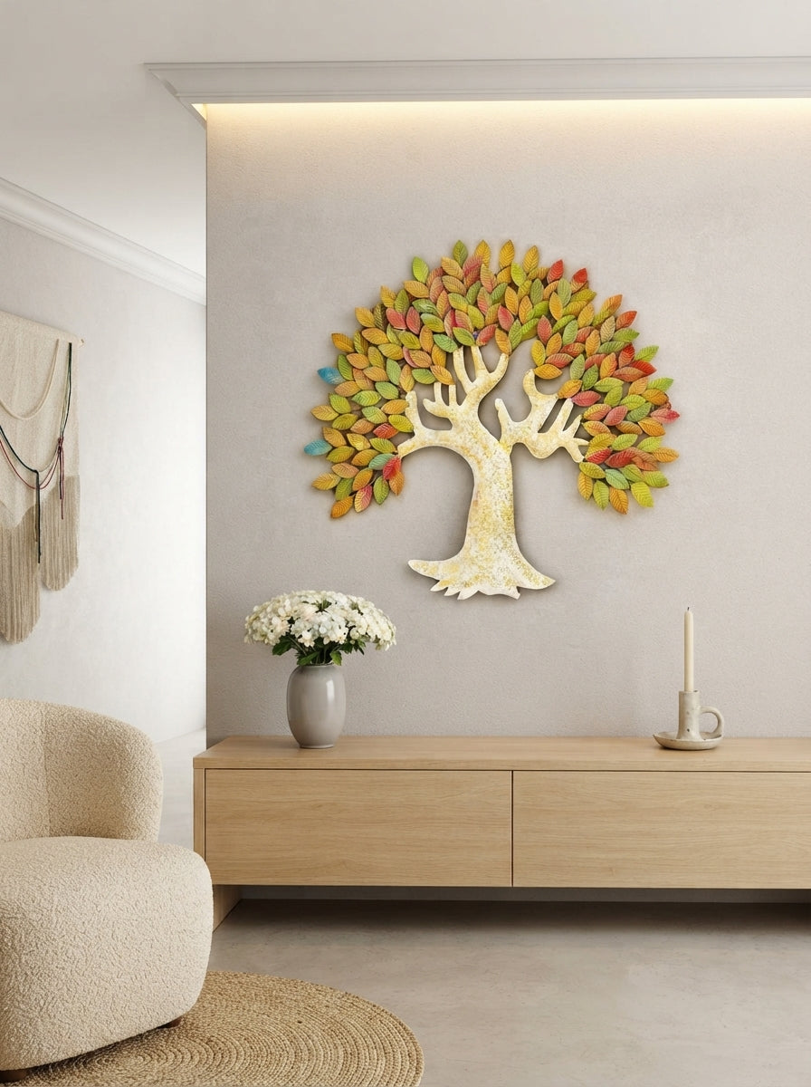Tree of Life Wall Decor 36" x 36" – Large Metal Tree of Life Wall Art for Living Room & Home Decor