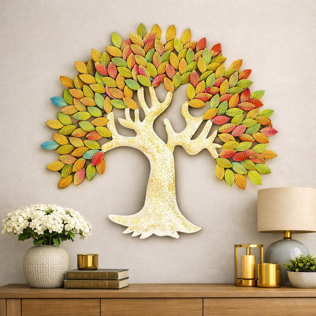 Tree of Life Wall Decor 36" x 36" – Large Metal Tree of Life Wall Art for Living Room & Home Decor