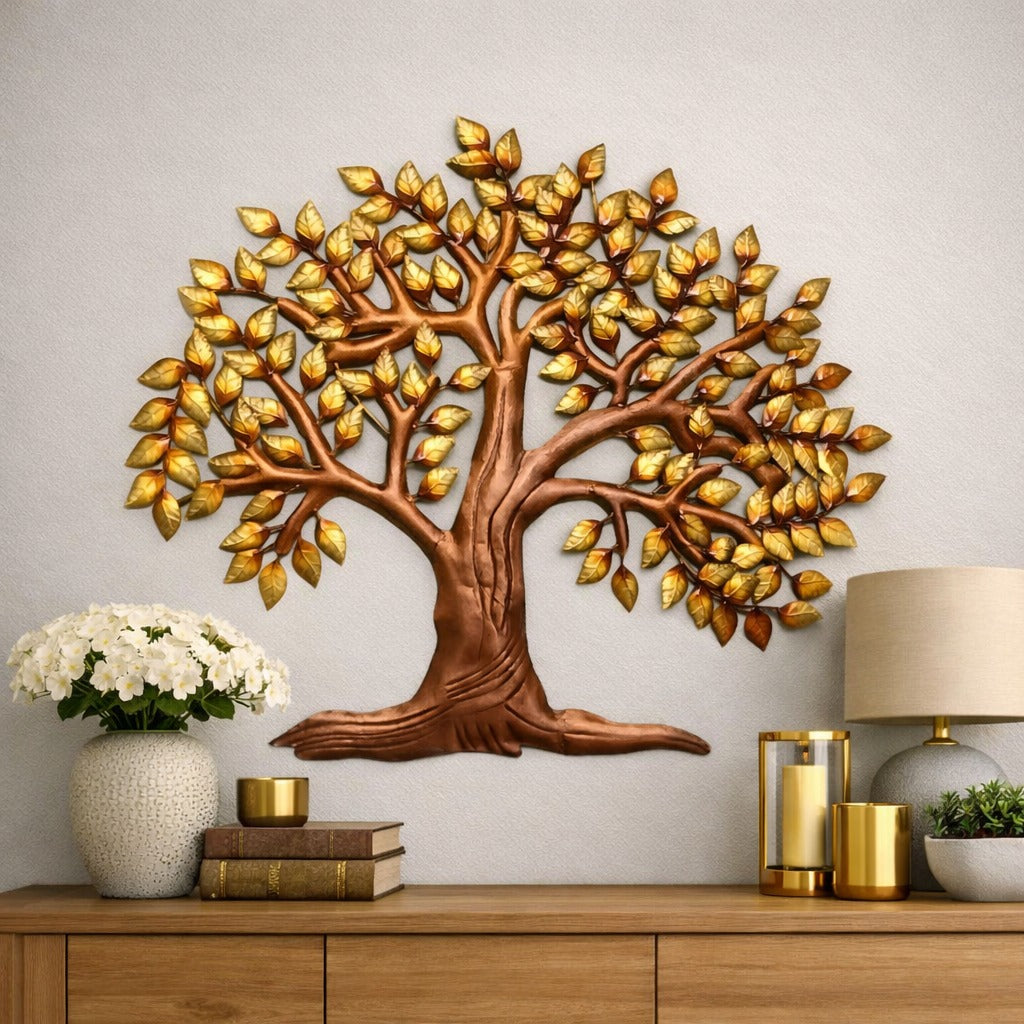 Tree of Life LED Wall Art 39" x 34" – Illuminated Metal Wall Decor for Living Room & Home